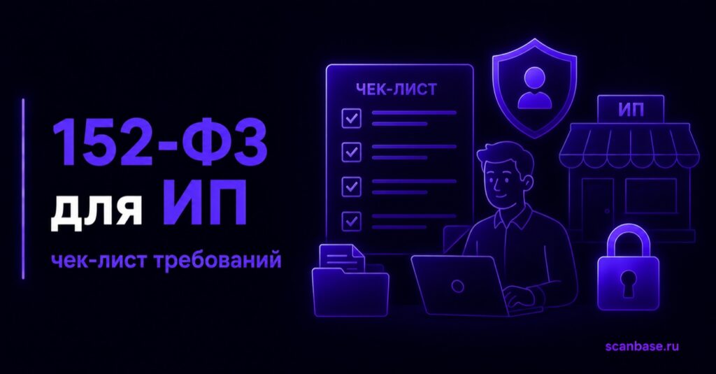 152-ФЗ для ИП: полный чек-лист обязательных требований в 2026 году