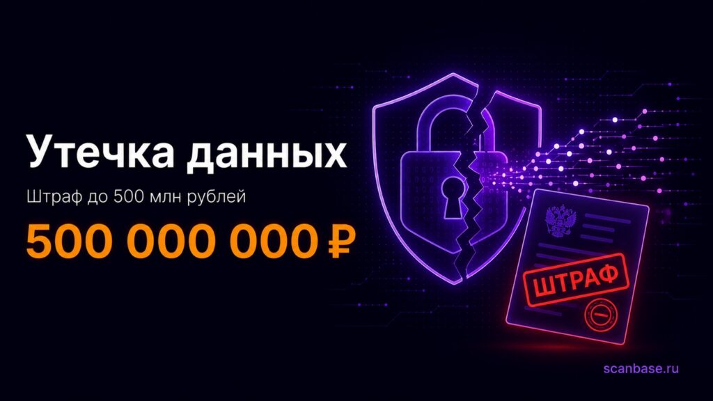 Оборотные штрафы за утечку персональных данных — до 500 млн рублей