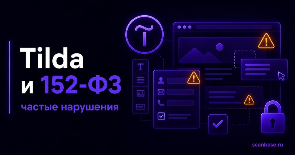 Tilda и 152-ФЗ: 9 частых нарушений и как их устранить