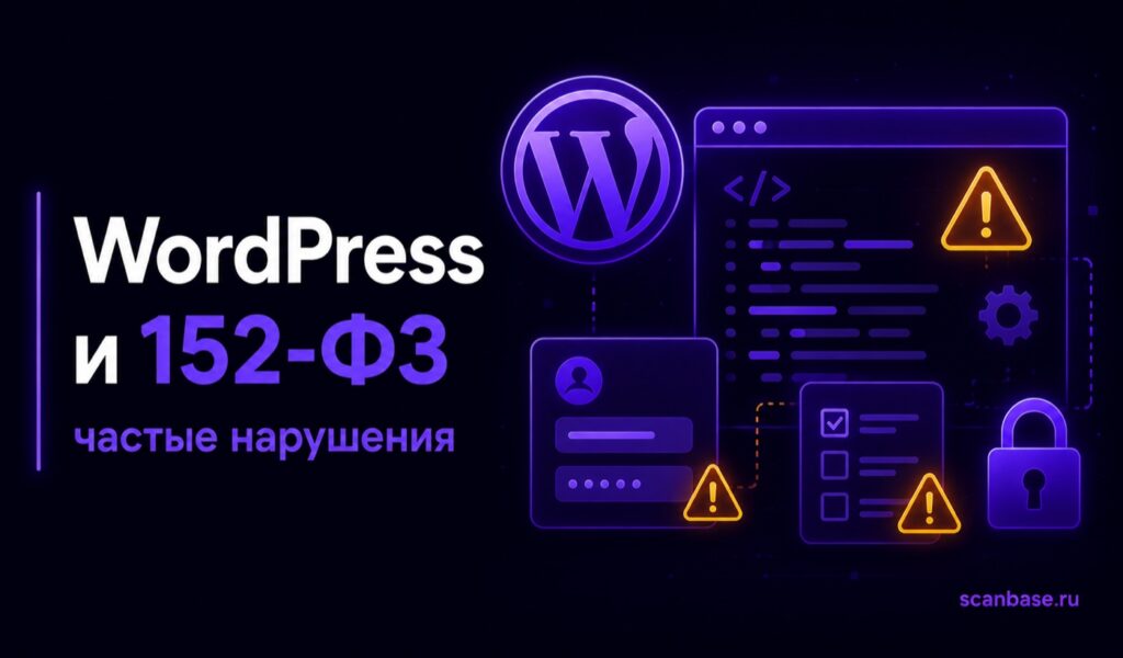 WordPress и 152-ФЗ: типичные нарушения и как их устранить