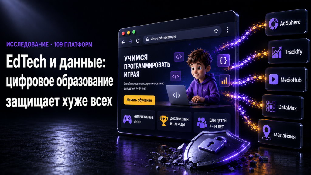 EdTech и персональные данные: цифровое образование защищает данные учеников хуже всех