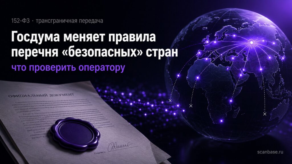 Перечень стран с адекватной защитой персональных данных и трансграничная передача по 152-ФЗ