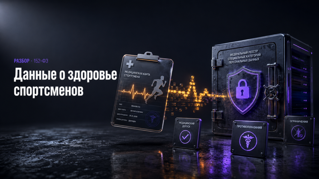 Персональные данные спортсменов и 152-ФЗ