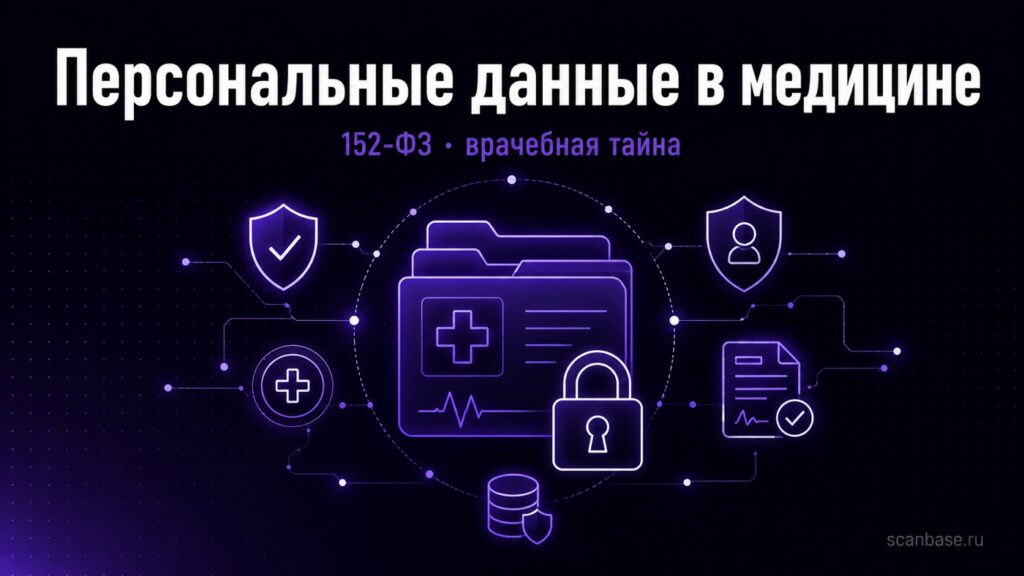 Обработка персональных данных в медицинской организации: 152-ФЗ и врачебная тайна
