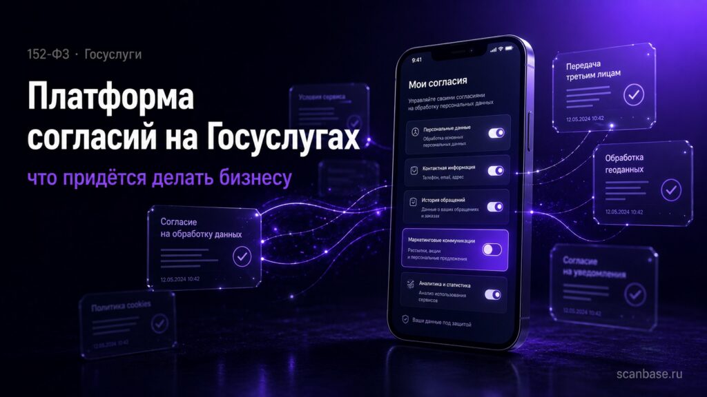 Платформа согласий на Госуслугах и обязанности операторов персональных данных
