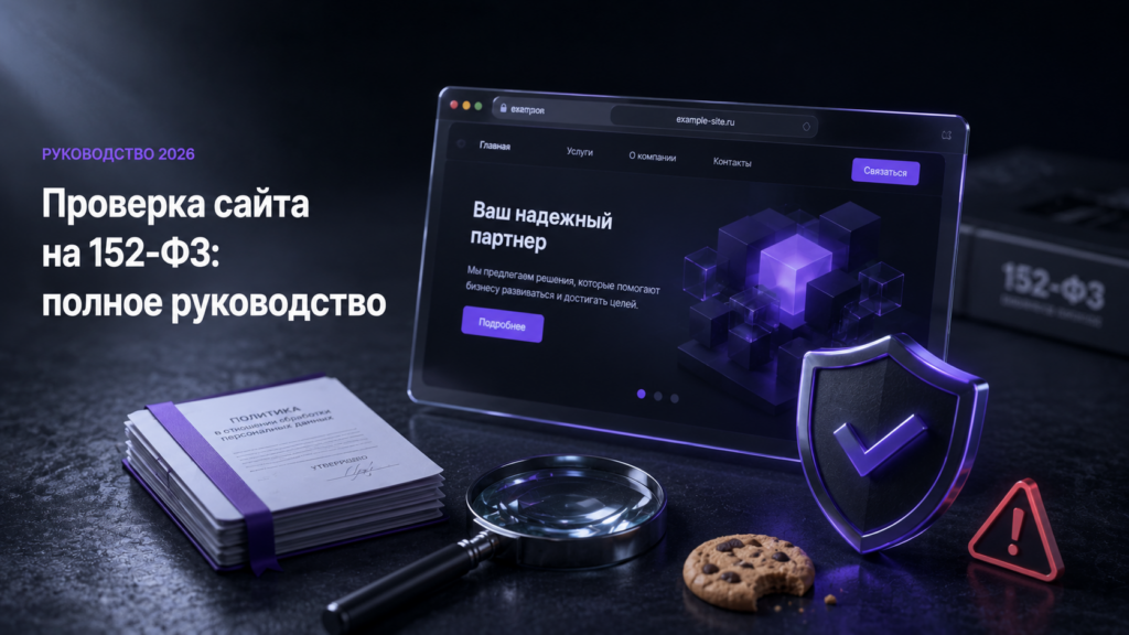 Проверка сайта на 152-ФЗ: полное руководство и чек-лист 2026